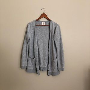 🌸Billabong Gray Button-up Sweater